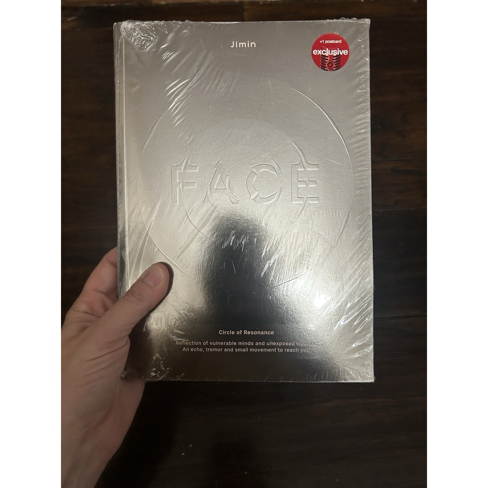 JIMIN (from BTS) [FACE] Album Target Ver/ CD+Photo Book+ 2 Post cards New